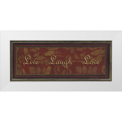 . White Modern Wood Framed Art Print by Haynes, Smith