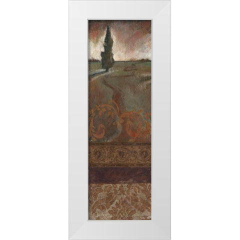 . White Modern Wood Framed Art Print by Haynes, Smith