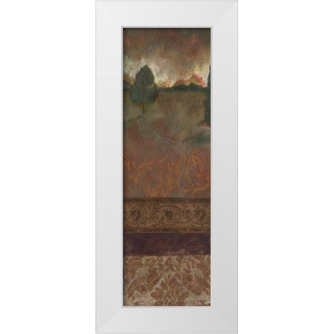 . White Modern Wood Framed Art Print by Haynes, Smith