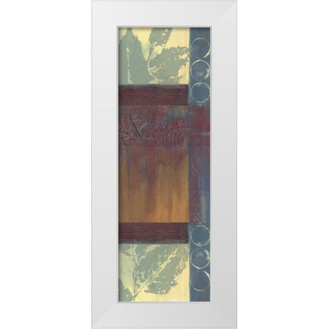 . White Modern Wood Framed Art Print by Haynes, Smith