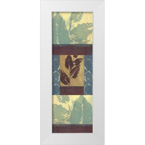 . White Modern Wood Framed Art Print by Haynes, Smith