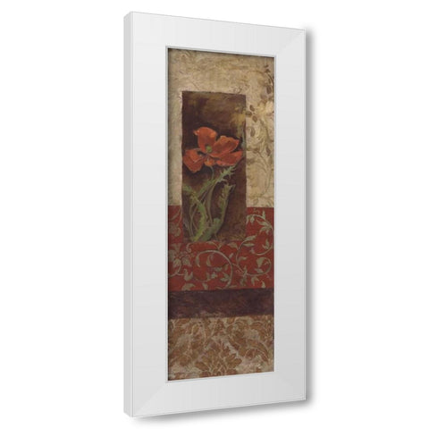 . White Modern Wood Framed Art Print by Haynes, Smith
