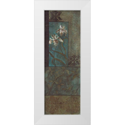 . White Modern Wood Framed Art Print by Haynes, Smith