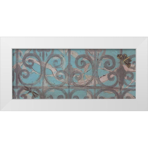 . White Modern Wood Framed Art Print by Haynes, Smith