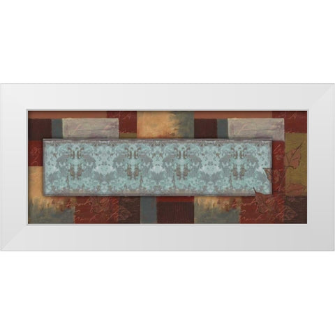 . White Modern Wood Framed Art Print by Haynes, Smith