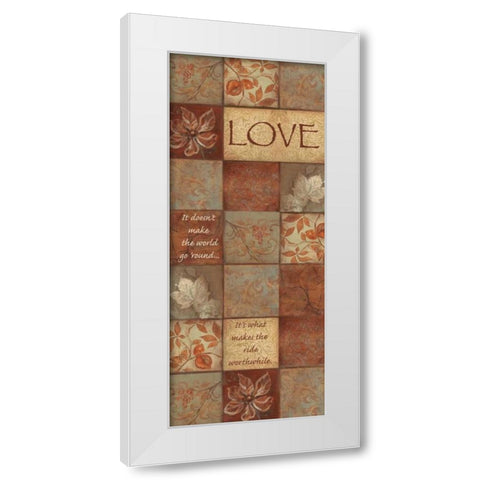 . White Modern Wood Framed Art Print by Haynes, Smith