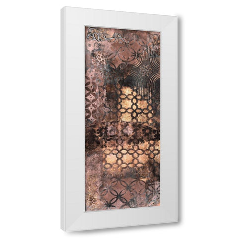 Ornate Rust 2 White Modern Wood Framed Art Print by Haynes, Smith