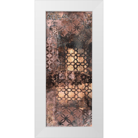 Ornate Rust 2 White Modern Wood Framed Art Print by Haynes, Smith