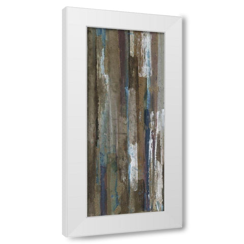Inpes White Modern Wood Framed Art Print by Haynes, Smith