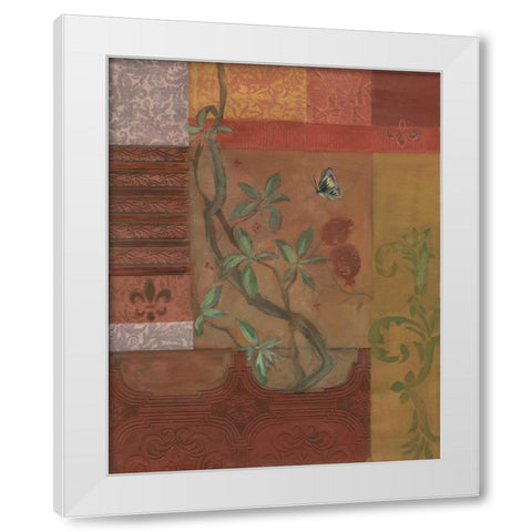 . White Modern Wood Framed Art Print by Haynes, Smith