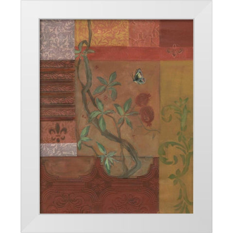 . White Modern Wood Framed Art Print by Haynes, Smith