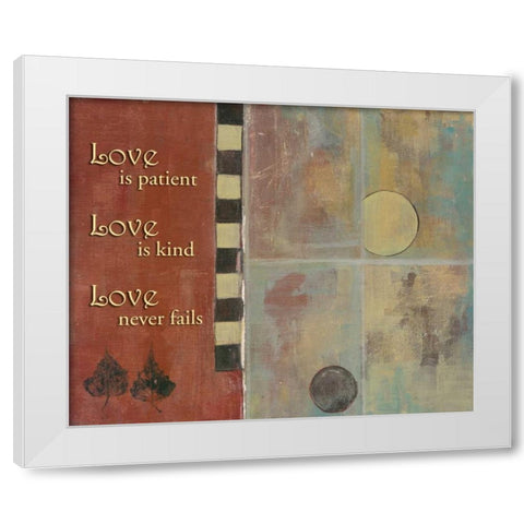 . White Modern Wood Framed Art Print by Haynes, Smith