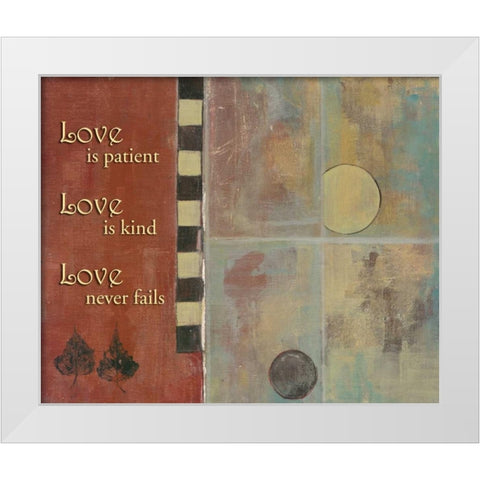 . White Modern Wood Framed Art Print by Haynes, Smith