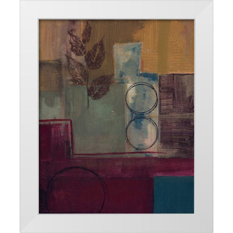 . White Modern Wood Framed Art Print by Haynes, Smith