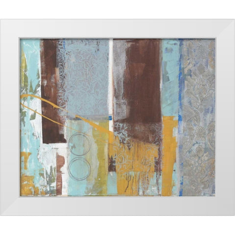 . White Modern Wood Framed Art Print by Haynes, Smith