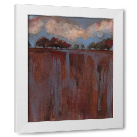 . White Modern Wood Framed Art Print by Haynes, Smith