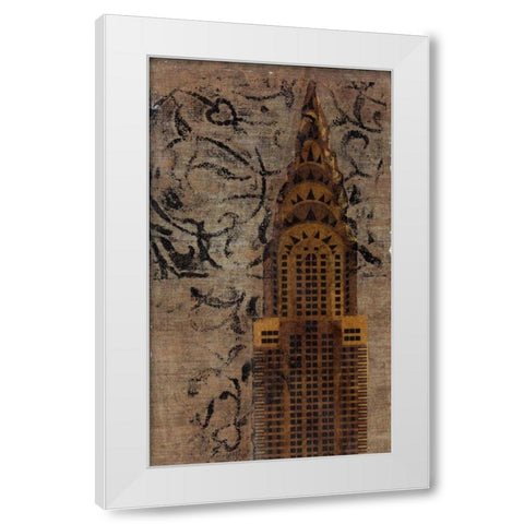. White Modern Wood Framed Art Print by Haynes, Smith