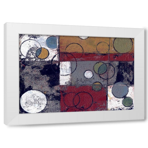 . White Modern Wood Framed Art Print by Haynes, Smith