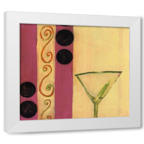 . White Modern Wood Framed Art Print by Haynes, Smith