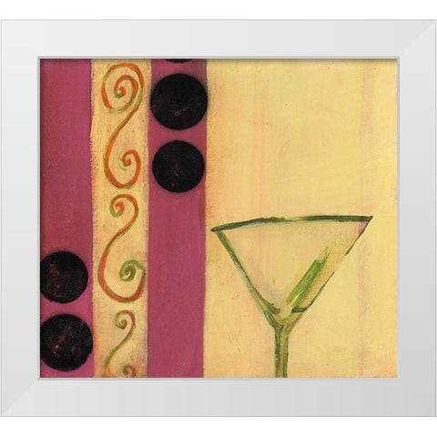 . White Modern Wood Framed Art Print by Haynes, Smith