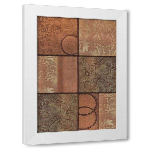 . White Modern Wood Framed Art Print by Haynes, Smith