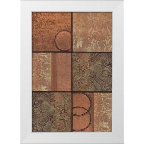 . White Modern Wood Framed Art Print by Haynes, Smith