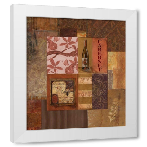 . White Modern Wood Framed Art Print by Haynes, Smith