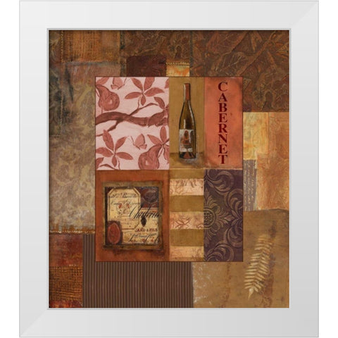 . White Modern Wood Framed Art Print by Haynes, Smith