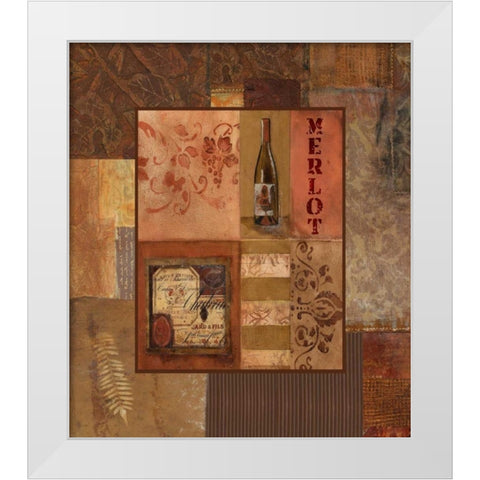 . White Modern Wood Framed Art Print by Haynes, Smith