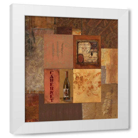 . White Modern Wood Framed Art Print by Haynes, Smith