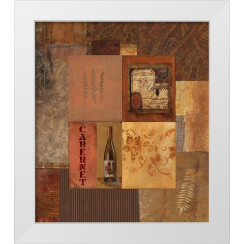 . White Modern Wood Framed Art Print by Haynes, Smith