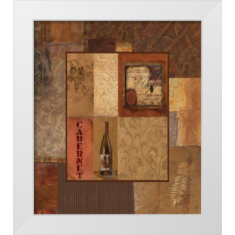 . White Modern Wood Framed Art Print by Haynes, Smith