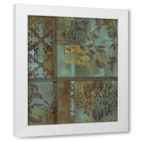 . White Modern Wood Framed Art Print by Haynes, Smith