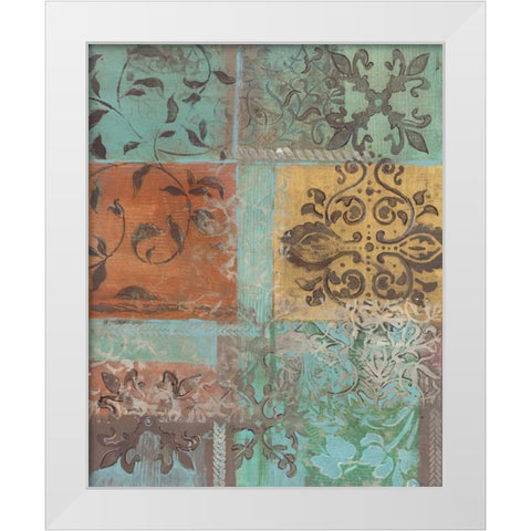 . White Modern Wood Framed Art Print by Haynes, Smith