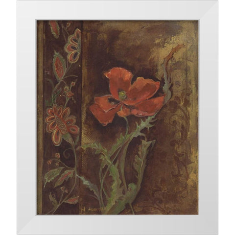 . White Modern Wood Framed Art Print by Haynes, Smith
