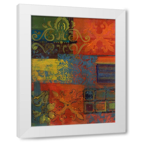 . White Modern Wood Framed Art Print by Haynes, Smith