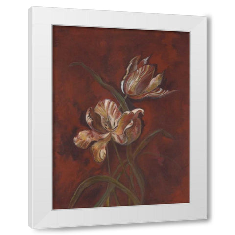 . White Modern Wood Framed Art Print by Haynes, Smith