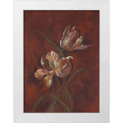 . White Modern Wood Framed Art Print by Haynes, Smith