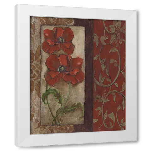 . White Modern Wood Framed Art Print by Haynes, Smith