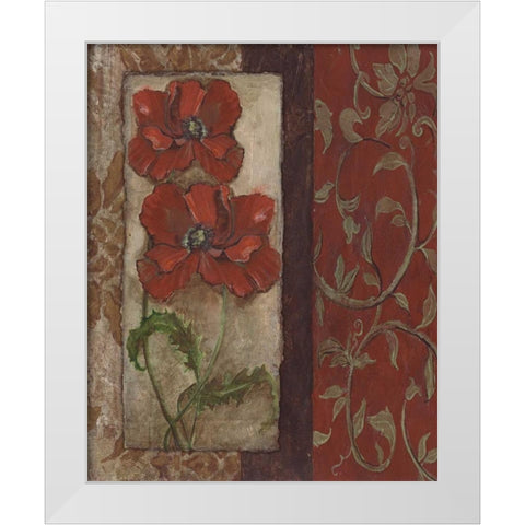 . White Modern Wood Framed Art Print by Haynes, Smith