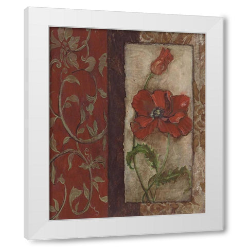 . White Modern Wood Framed Art Print by Haynes, Smith