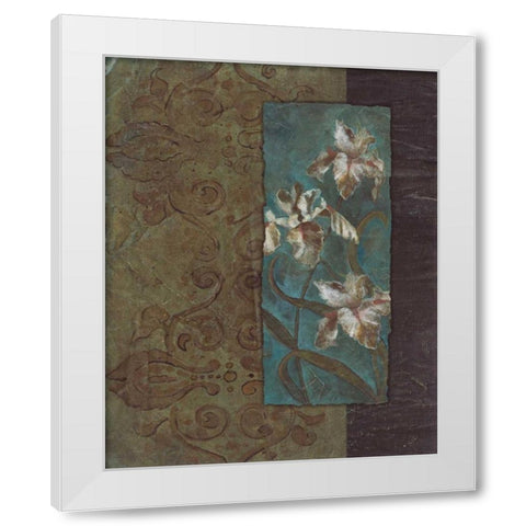 . White Modern Wood Framed Art Print by Haynes, Smith
