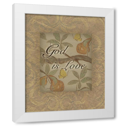 . White Modern Wood Framed Art Print by Haynes, Smith