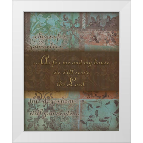 . White Modern Wood Framed Art Print by Haynes, Smith