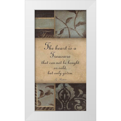 . White Modern Wood Framed Art Print by Haynes, Smith