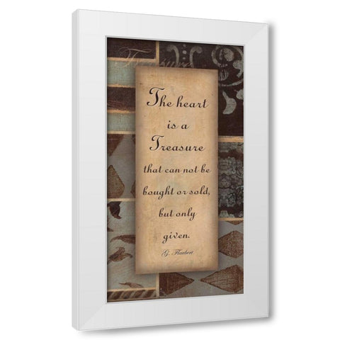 . White Modern Wood Framed Art Print by Haynes, Smith
