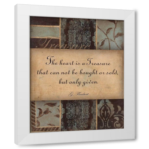 . White Modern Wood Framed Art Print by Haynes, Smith