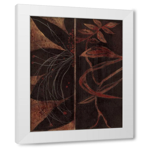 . White Modern Wood Framed Art Print by Haynes, Smith