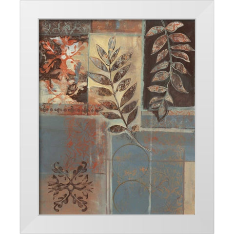 . White Modern Wood Framed Art Print by Haynes, Smith