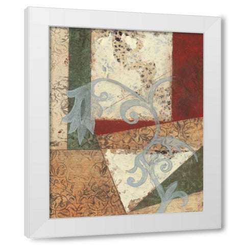 . White Modern Wood Framed Art Print by Haynes, Smith